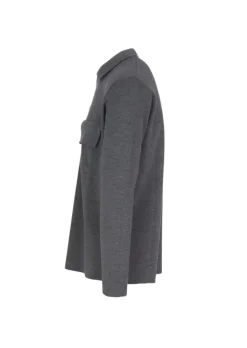WOOL & CO WOOL & CO | CARDIGAN TASCHEN GRAU Online