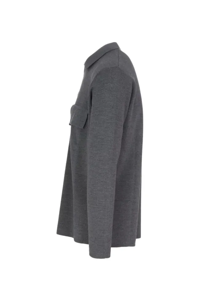 WOOL & CO WOOL & CO | CARDIGAN TASCHEN GRAU Online