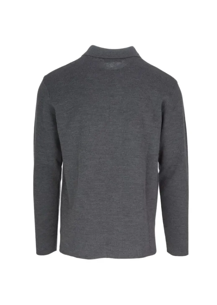 WOOL & CO WOOL & CO | CARDIGAN TASCHEN GRAU Online