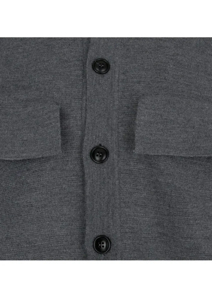 WOOL & CO WOOL & CO | CARDIGAN TASCHEN GRAU Online