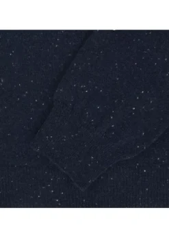 WOOL & CO WOOL & CO | PULLOVER RUNDHALS GEPUNKT BLAU Fashion