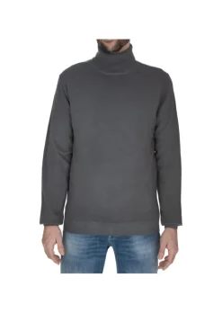 WOOL & CO WOOL & CO | ROLLKRAGENPULLOVER WOLLE GRAU Outlet