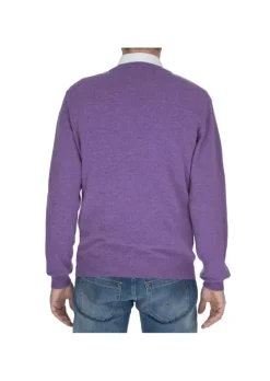 WOOL & CO WOOL & CO | RUNDHALSPULLOVER LILA Best