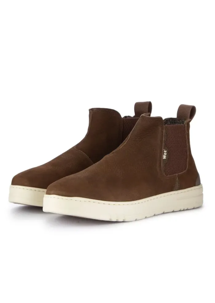 DERNA WOZ? | CHELSEA STIEFEL DAVID GRIP NABUCK BRAUN Hot