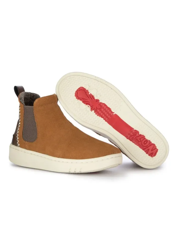 WOZ? | STIEFELETTEN OLIVIA SUEDE LEDER BRAUN Discount