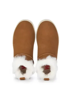 WOZ? | STIEFELETTEN WILDLEDER BRAUN Hot