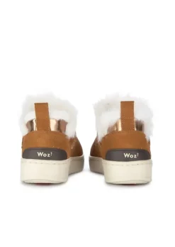 WOZ? | STIEFELETTEN WILDLEDER BRAUN Hot