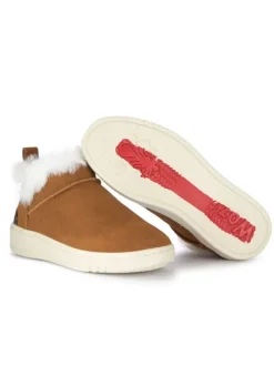 WOZ? | STIEFELETTEN WILDLEDER BRAUN Hot
